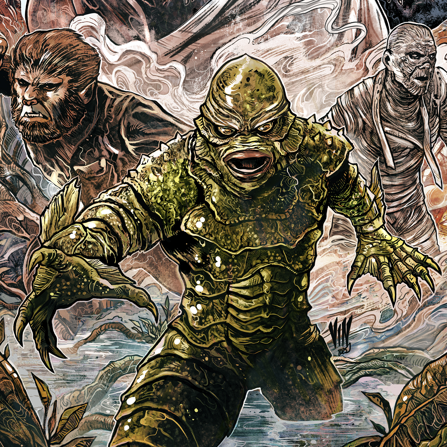 Universal Monsters Universal Monsters Art Print  Exclusive Edition View 3
