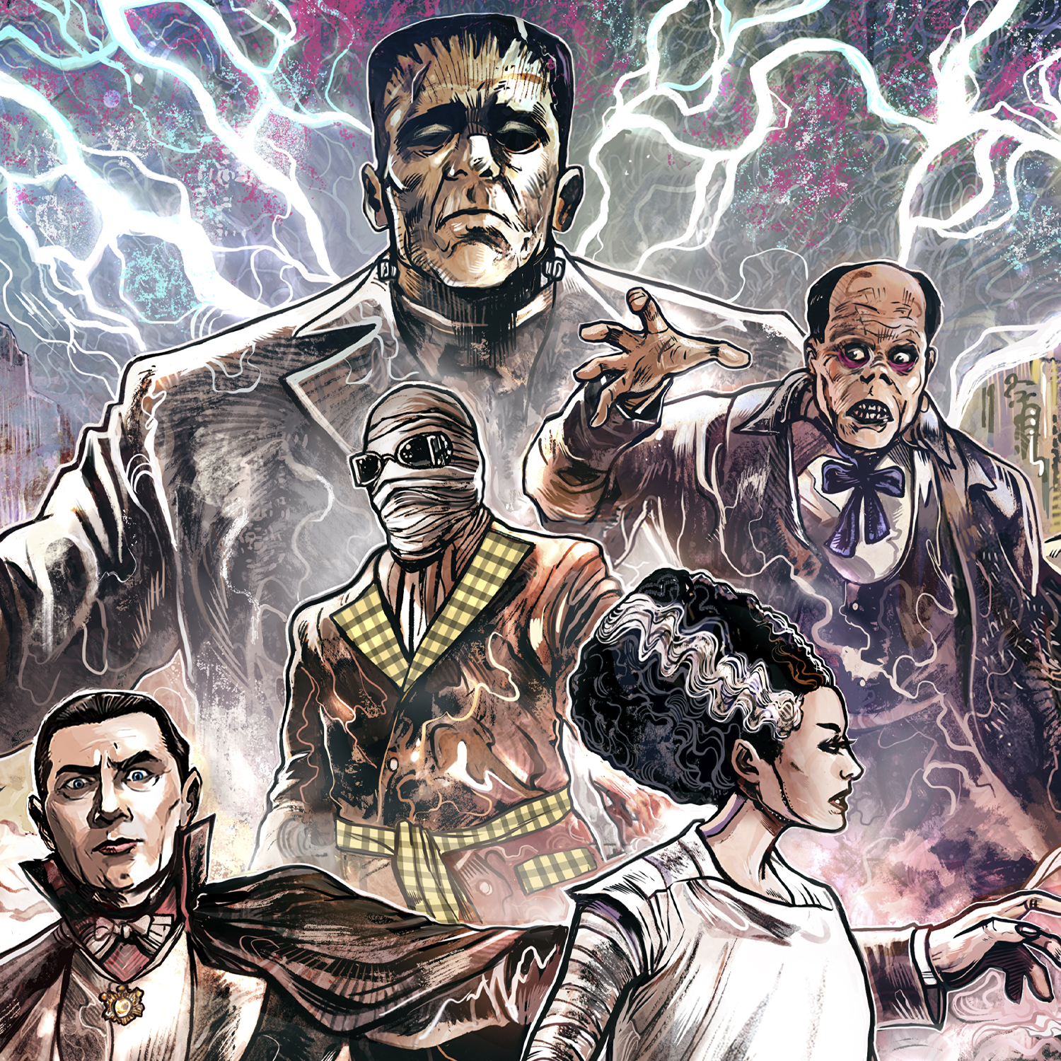 Universal Monsters Universal Monsters Art Print  Exclusive Edition View 4