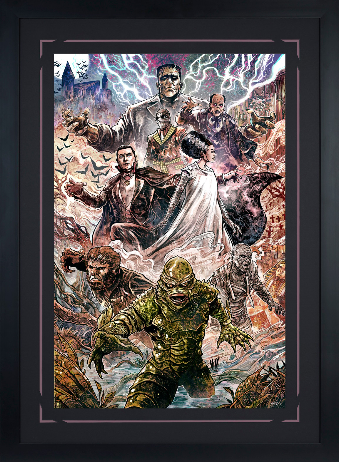 Universal Monsters Universal Monsters Art Print  Exclusive Edition View 7