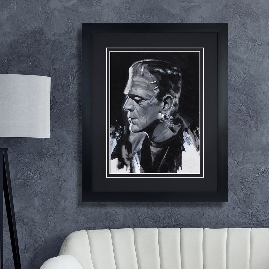 Universal Monsters Frankenstein Art Print  Exclusive Edition View 1