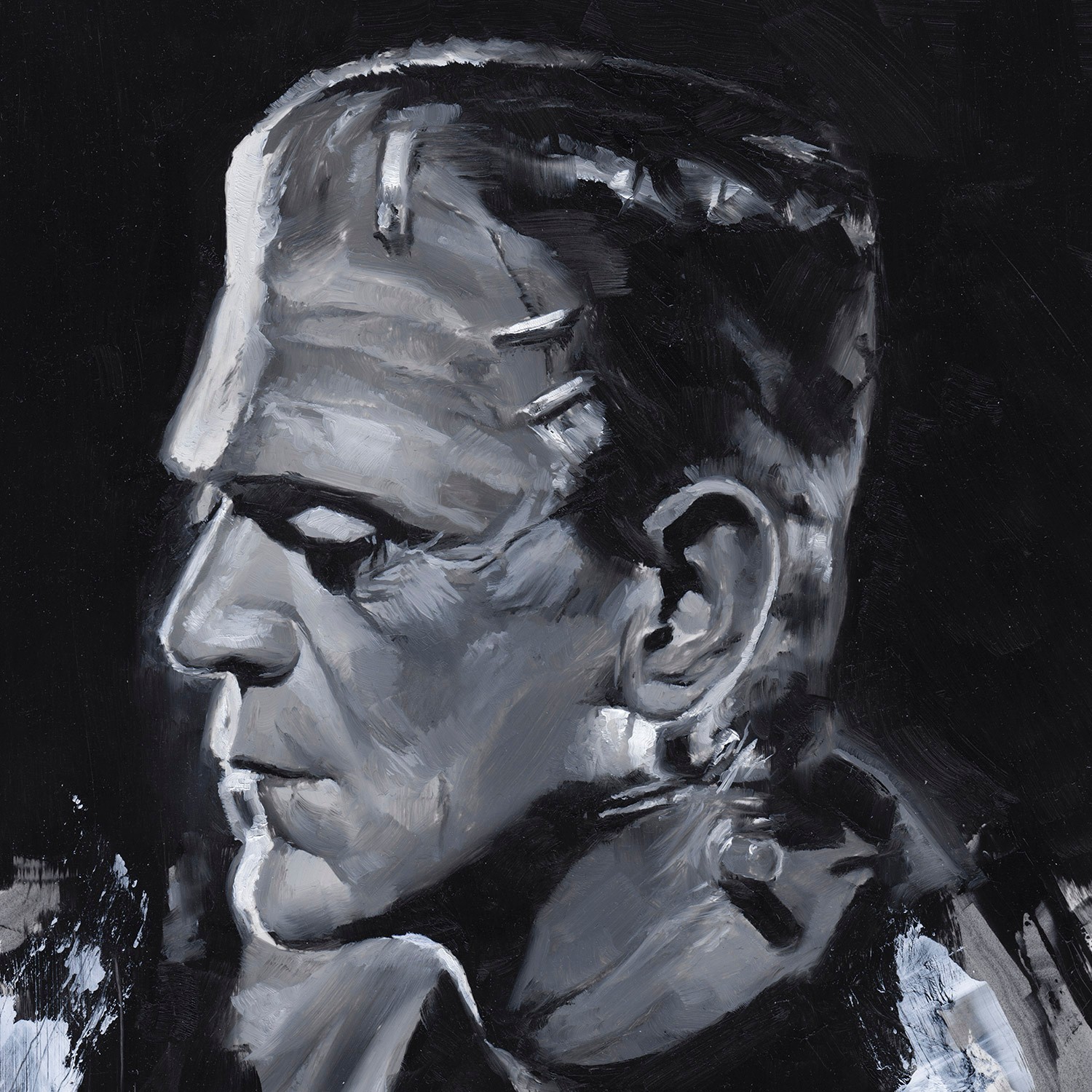 Universal Monsters Frankenstein Art Print  Exclusive Edition View 3