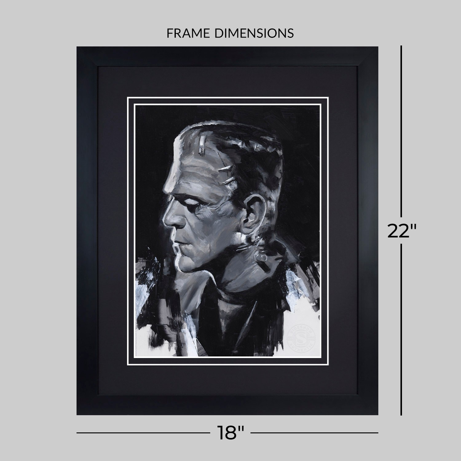Universal Monsters Frankenstein Art Print  Exclusive Edition View 2