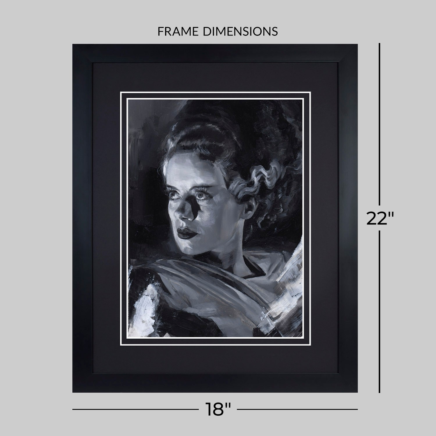 Universal Monsters Bride of Frankenstein Art Print  Exclusive Edition View 2