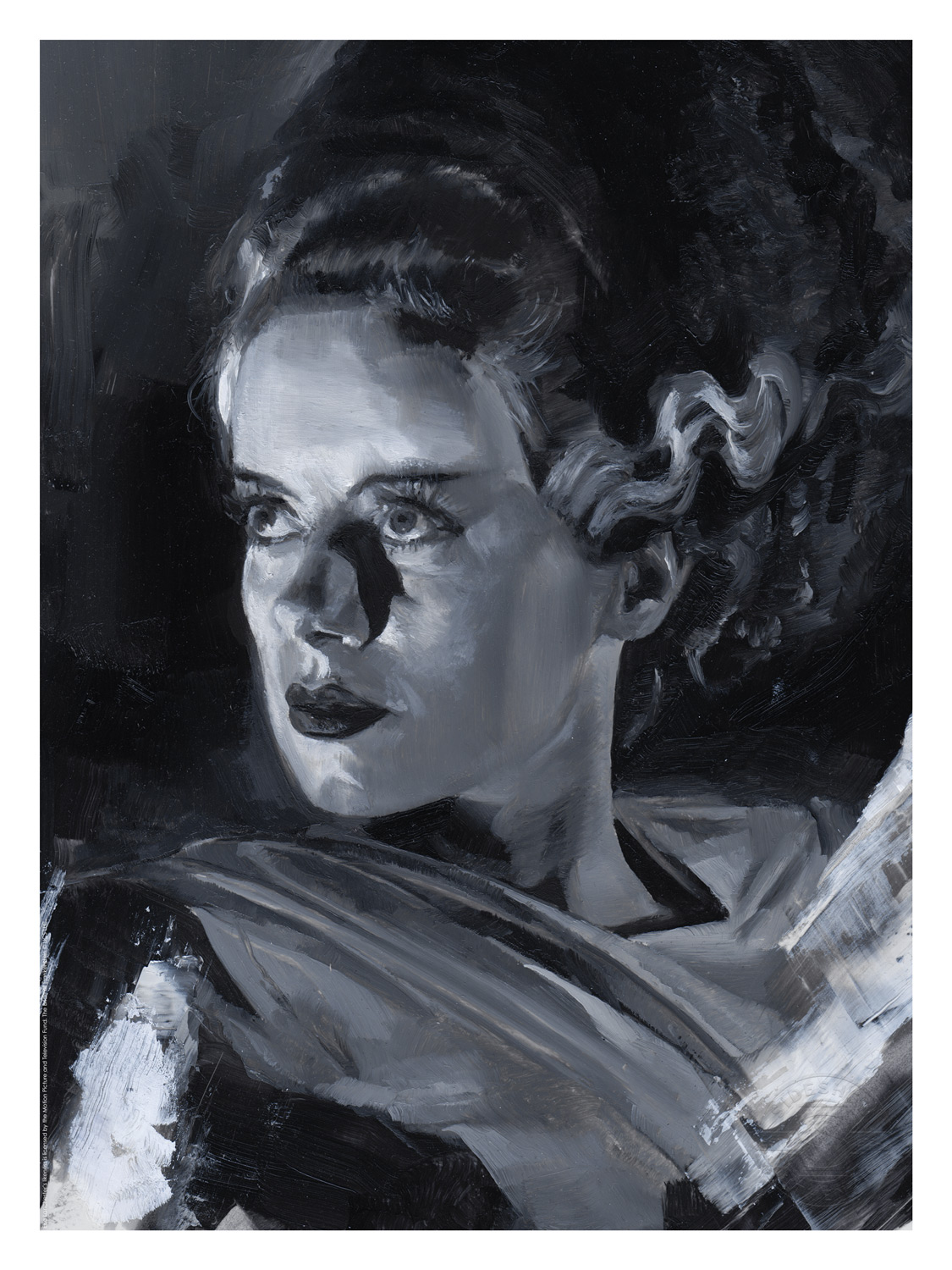 Universal Monsters Bride of Frankenstein Art Print  Exclusive Edition View 5