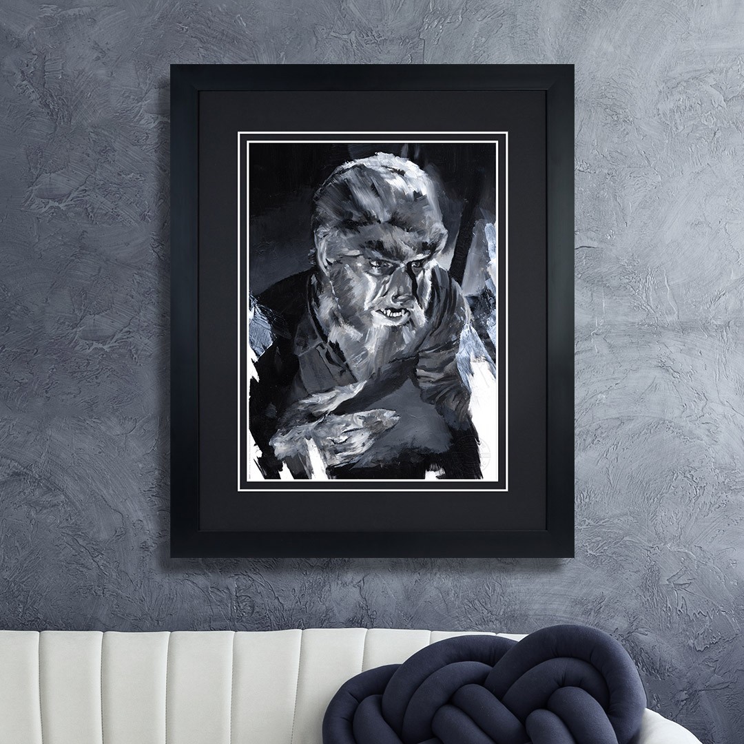 Universal Monsters The Wolf Man Art Print  Exclusive Edition View 1