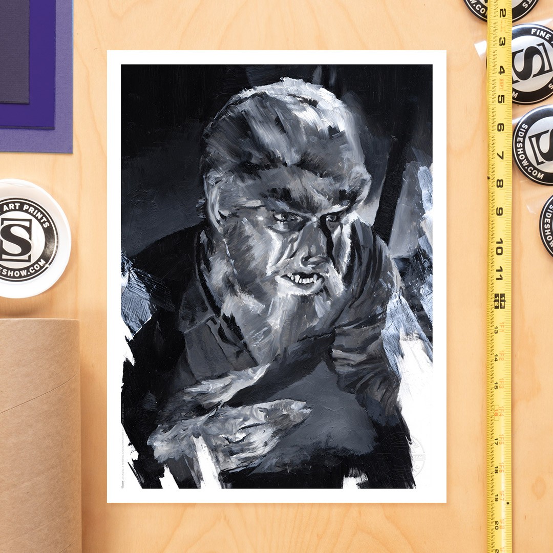 Universal Monsters The Wolf Man Art Print  Exclusive Edition View 1