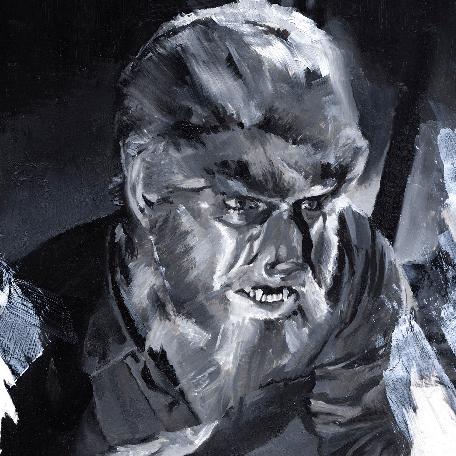 Universal Monsters The Wolf Man Art Print  Exclusive Edition View 3