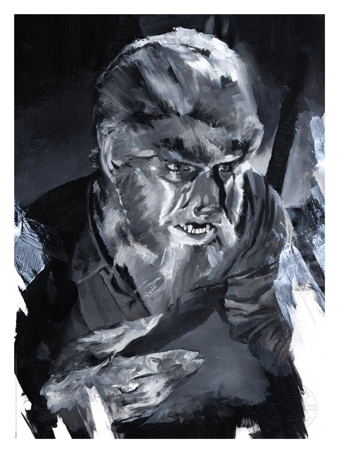 Universal Monsters The Wolf Man Art Print  Exclusive Edition View 5