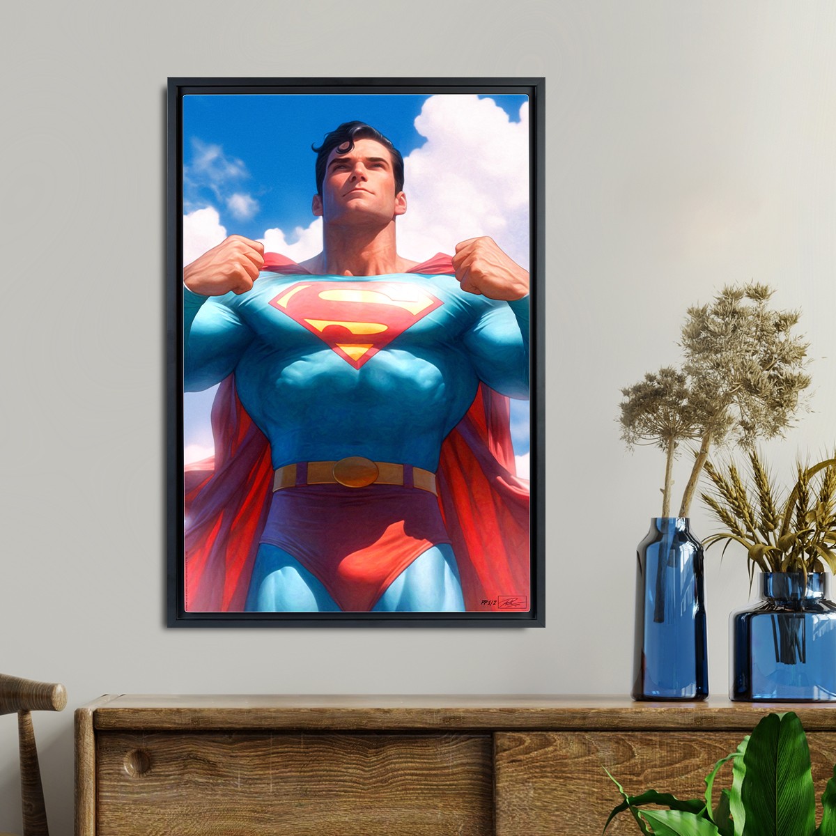 DC Comics Justice League Trinity: Superman™ Art Print  Exclusive Edition View 1
