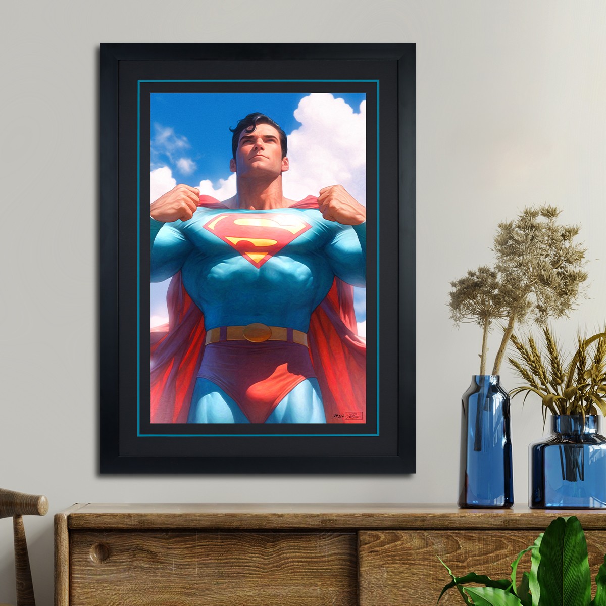 DC Comics Justice League Trinity: Superman™ Art Print  Exclusive Edition View 1