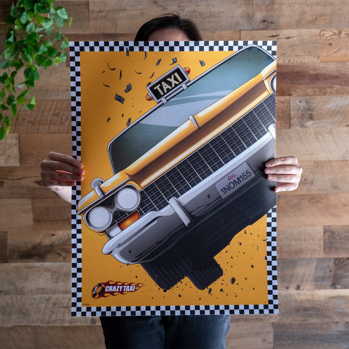 Gérard DI-MACCIO サイボーグアート Crazy Taxi Art Print by Moor-Art Gallery | Sideshow Collectibles