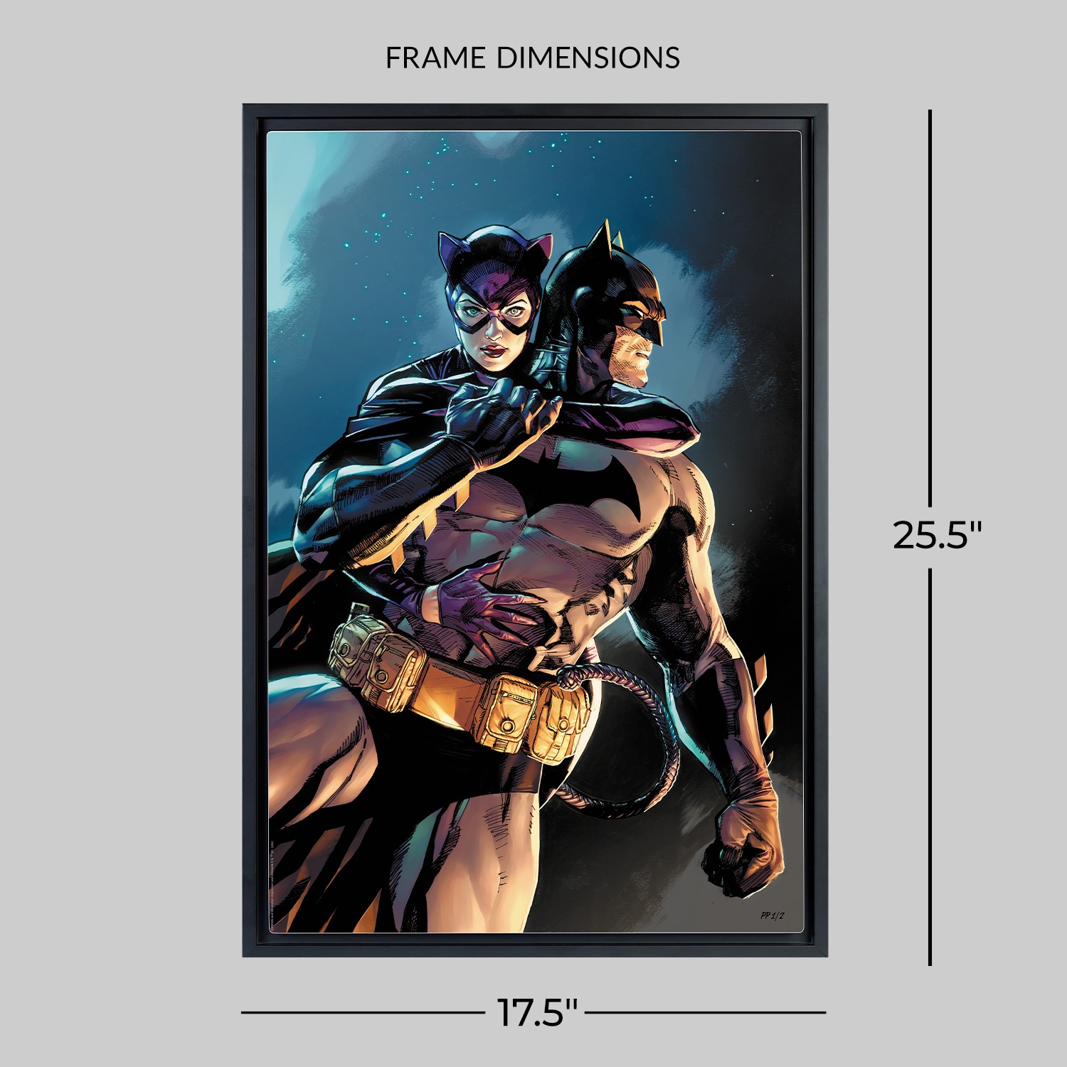DC Comics Batman™ & Catwoman™ Art Print  Exclusive Edition View 2