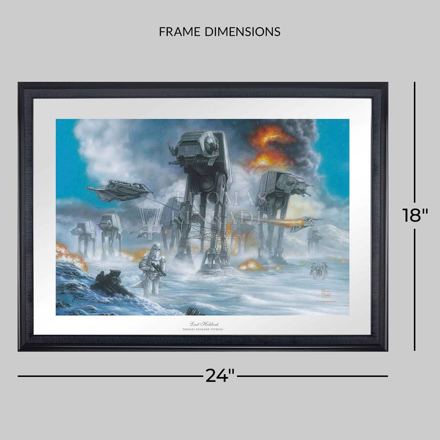 Star Wars The Last Holdout Art Print  View 2