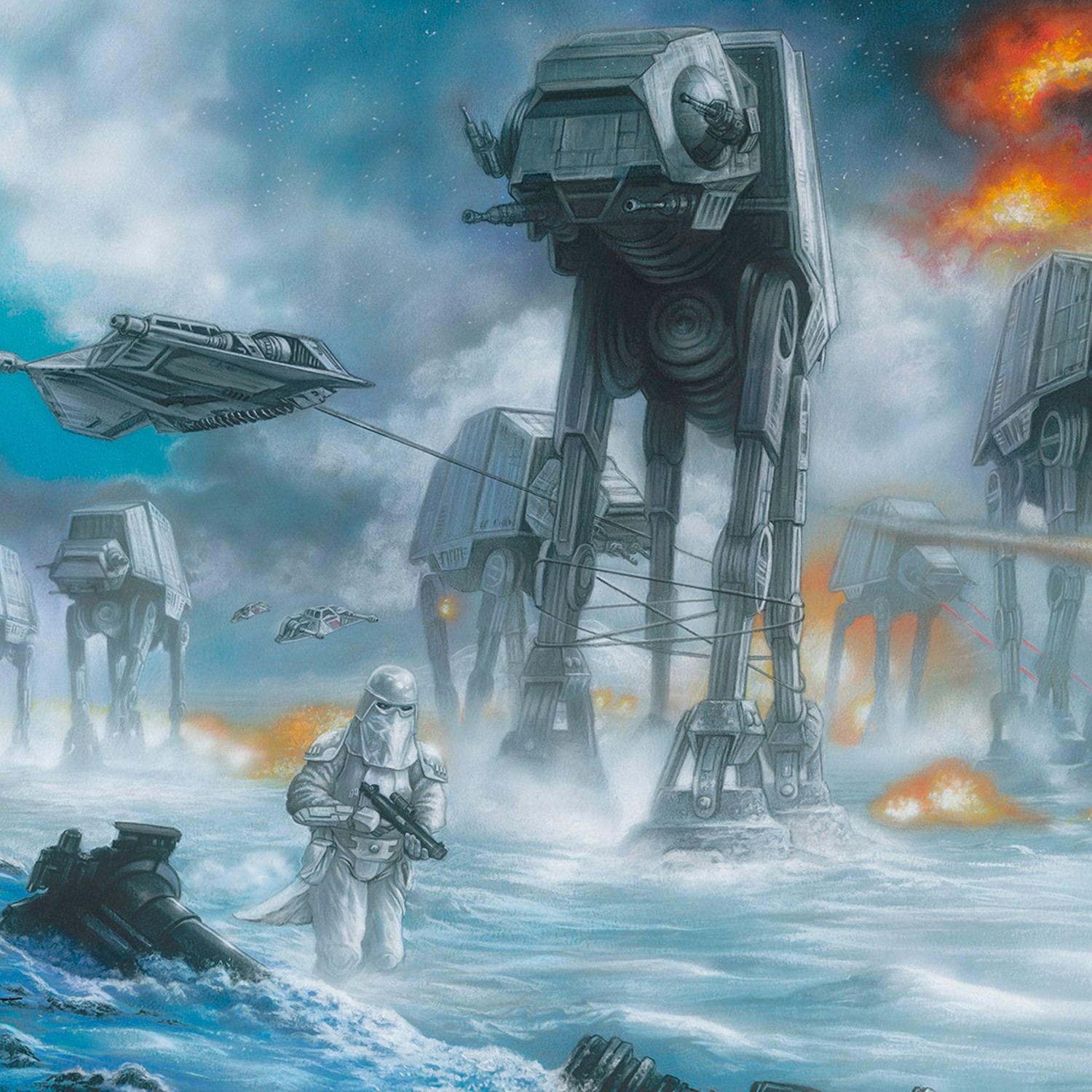Star Wars The Last Holdout Art Print  View 3