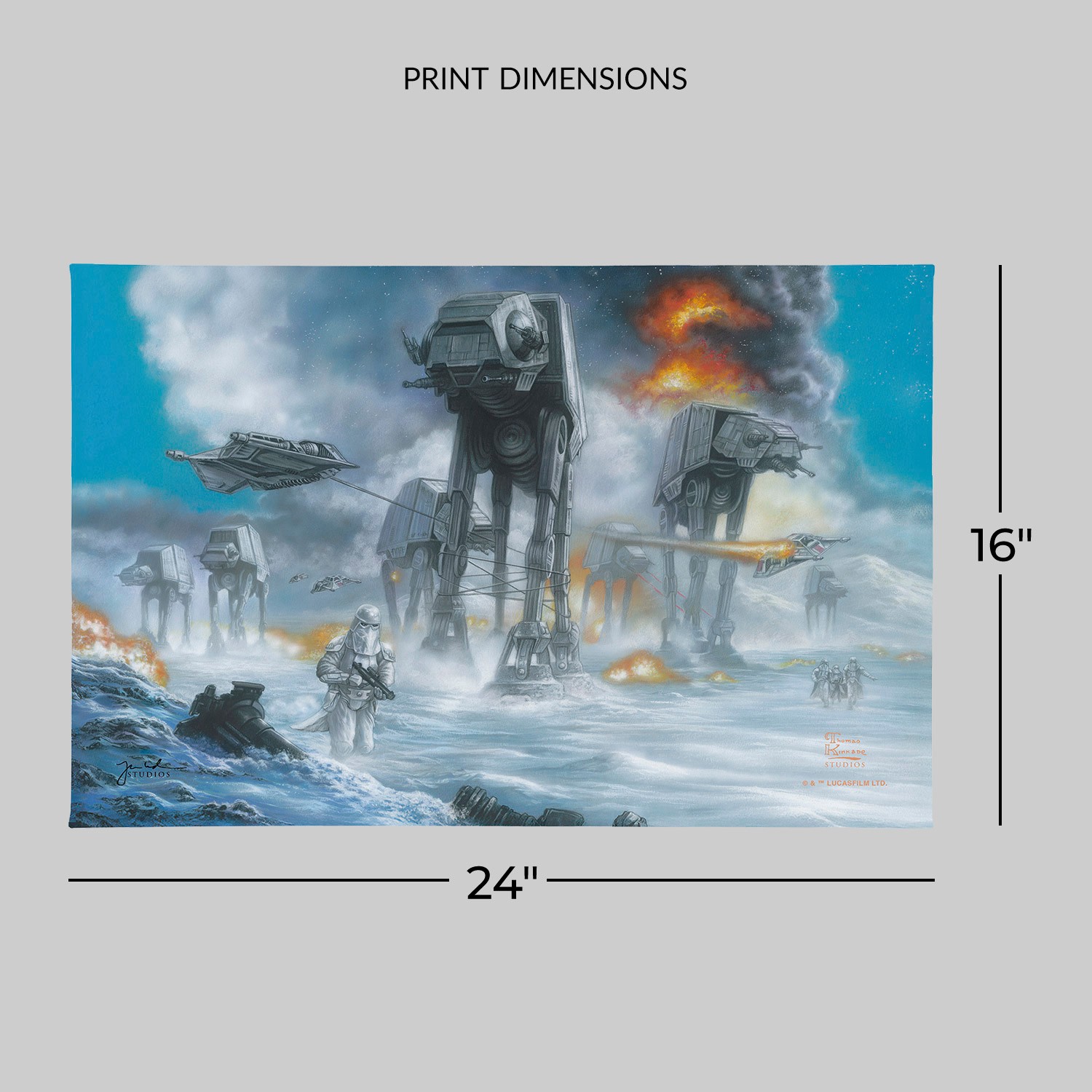 Star Wars The Last Holdout Art Print  View 2