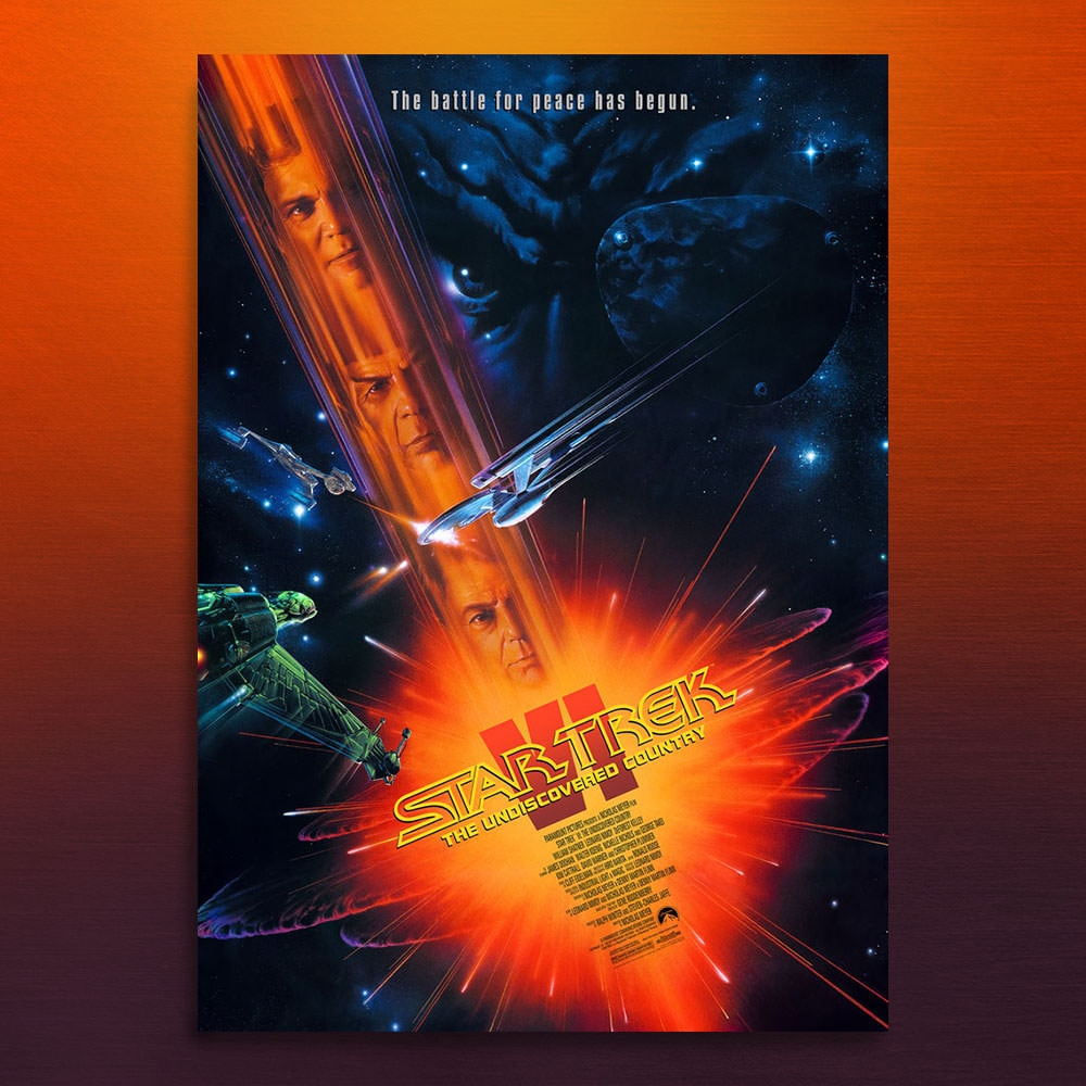 Star Trek Star Trek VI: The Undiscovered Country Editions Variant Movie Poster  View 1