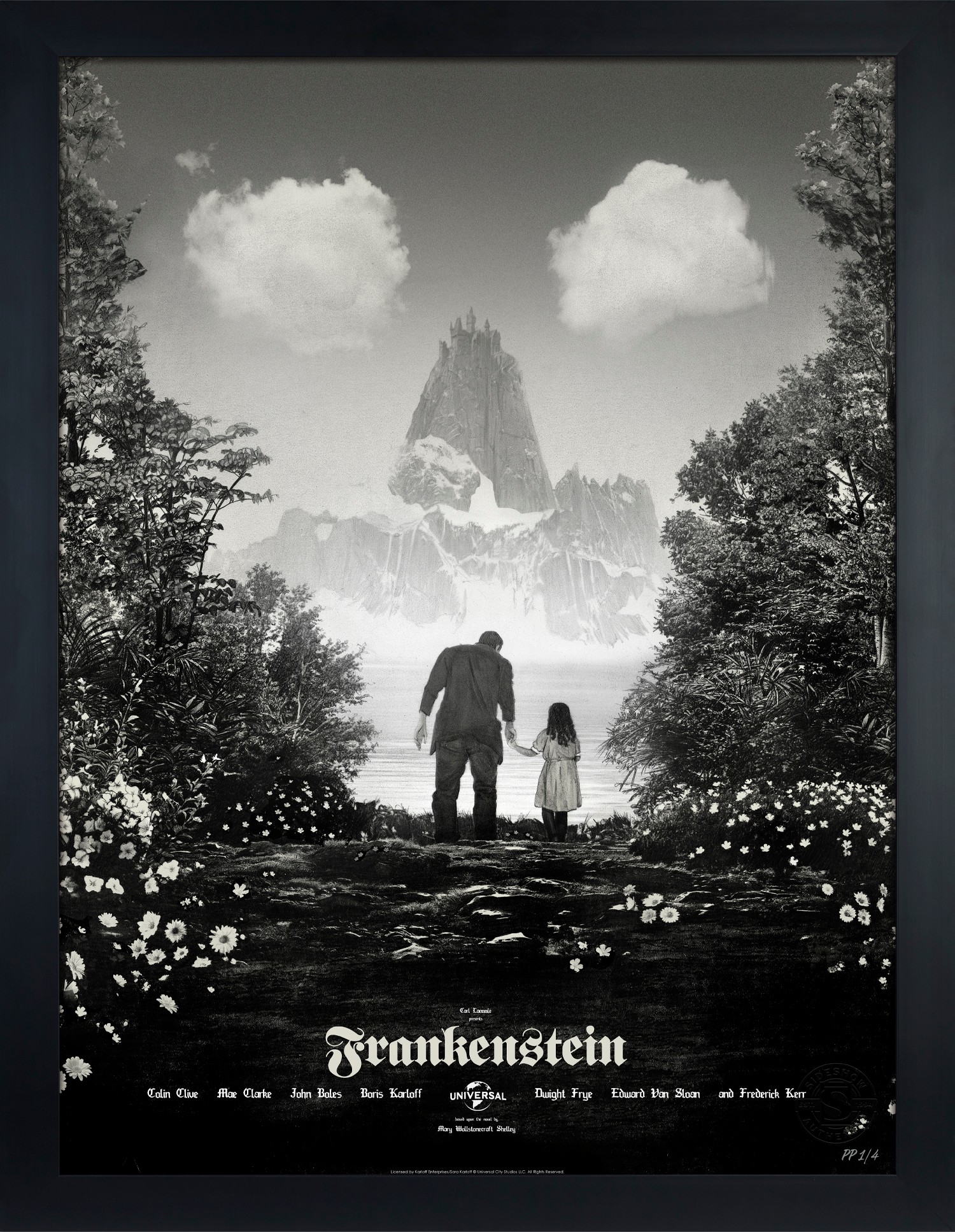 Universal Monsters Frankenstein Movie Poster  Exclusive Edition View 6