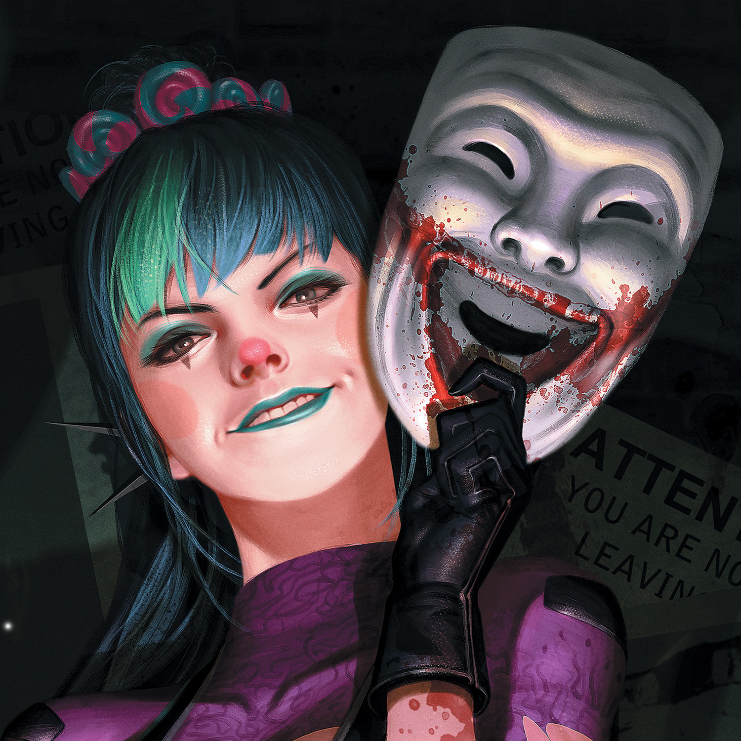 DC Comics Punchline™ Art Print  Exclusive Edition View 3