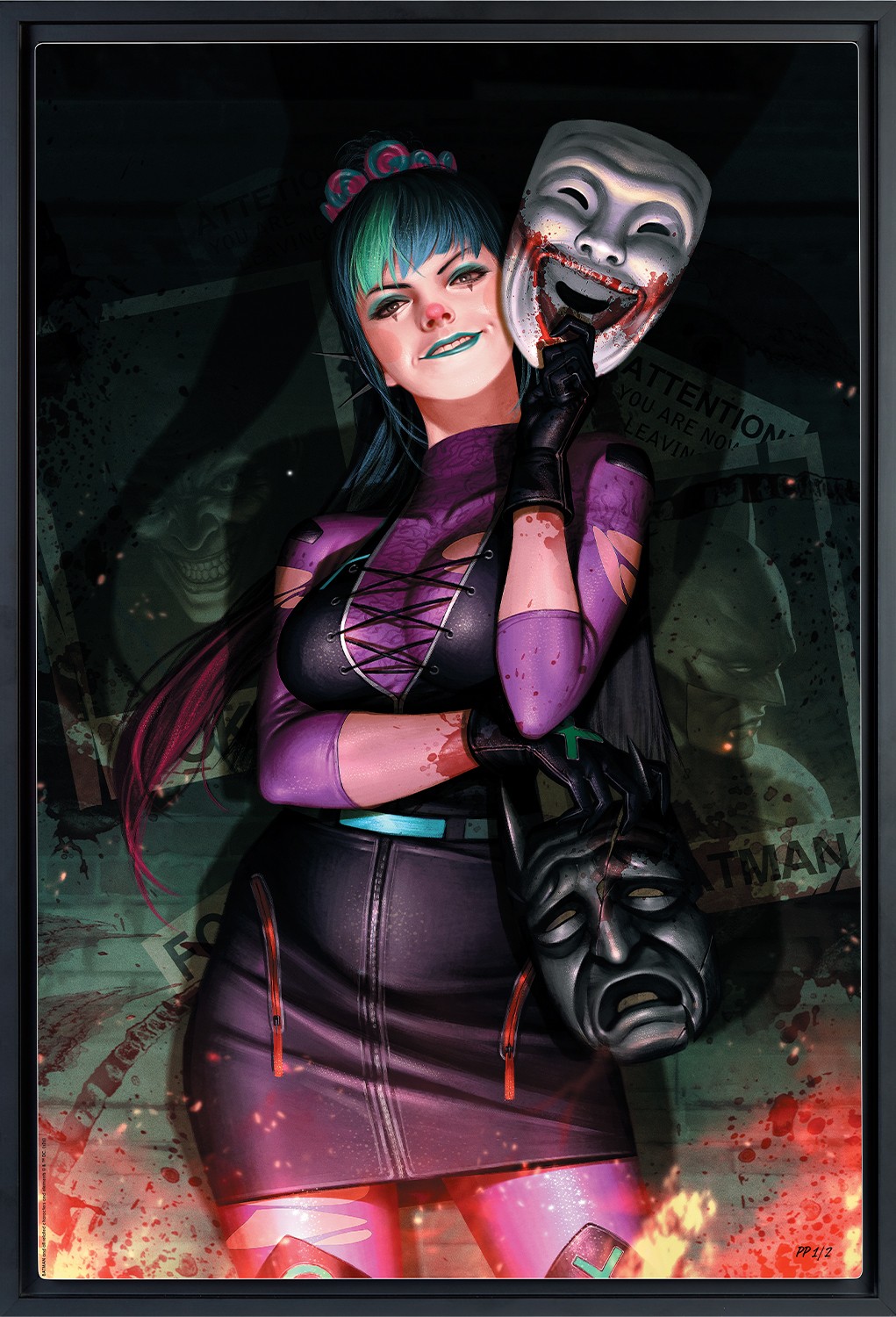 DC Comics Punchline™ Art Print  Exclusive Edition View 5