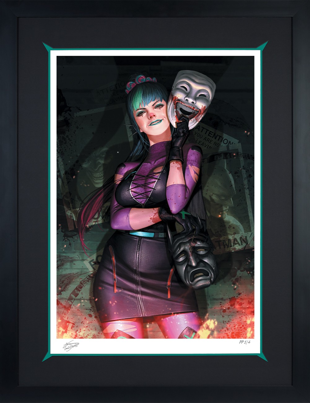DC Comics Punchline™ Art Print  Exclusive Edition View 7