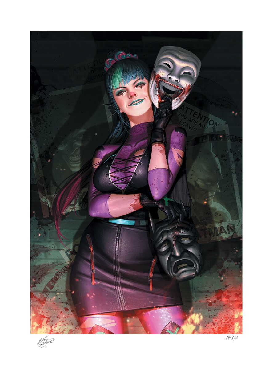 DC Comics Punchline™ Art Print  Exclusive Edition View 6