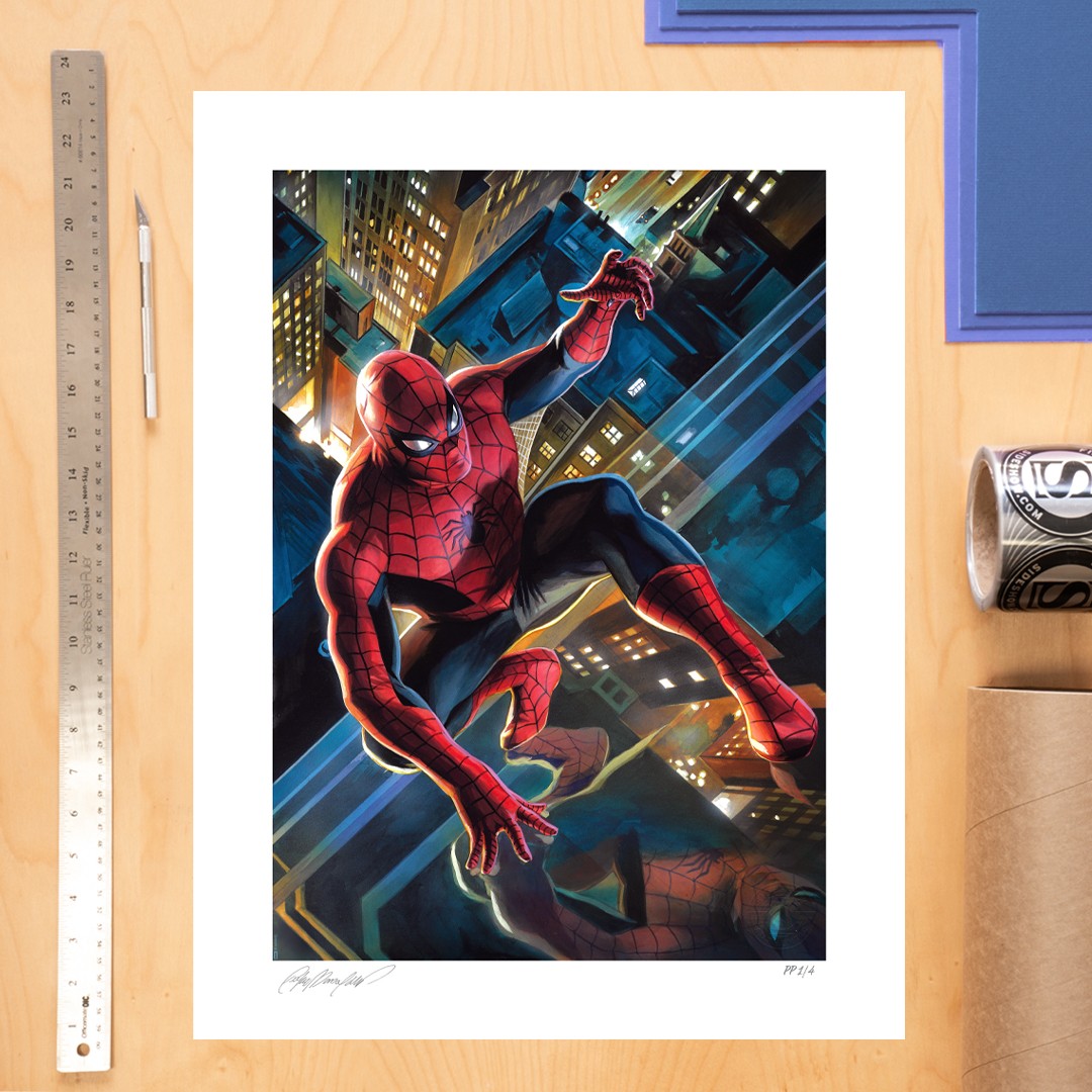 The Amazing Spider-Man Fine Art Print by Felipe Massafera