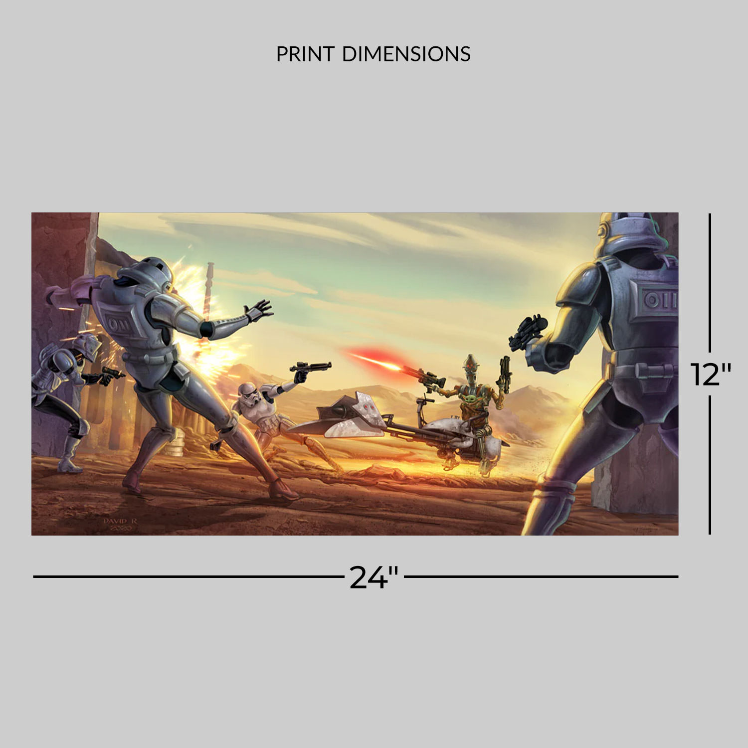 Star Wars IG-11's Initiative Art Print  View 2