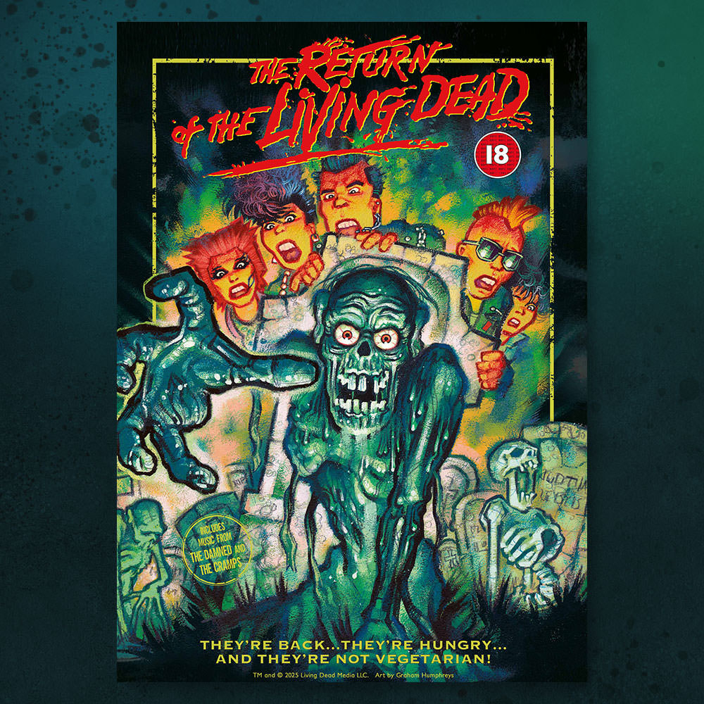 Return of the Living Dead Return of the Living Dead (VHS Variant) Movie Poster  View 1