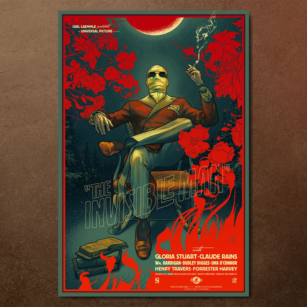 Universal Monsters The Invisible Man Movie Poster  View 1