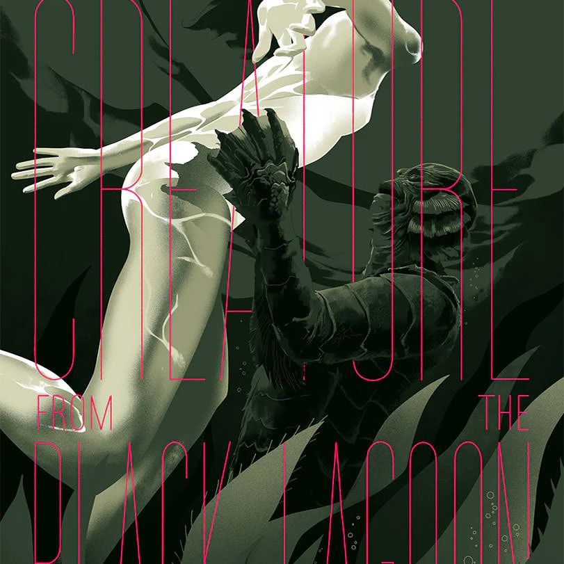 Universal Monsters The Creature from the Black Lagoon Movie Poster  View 3