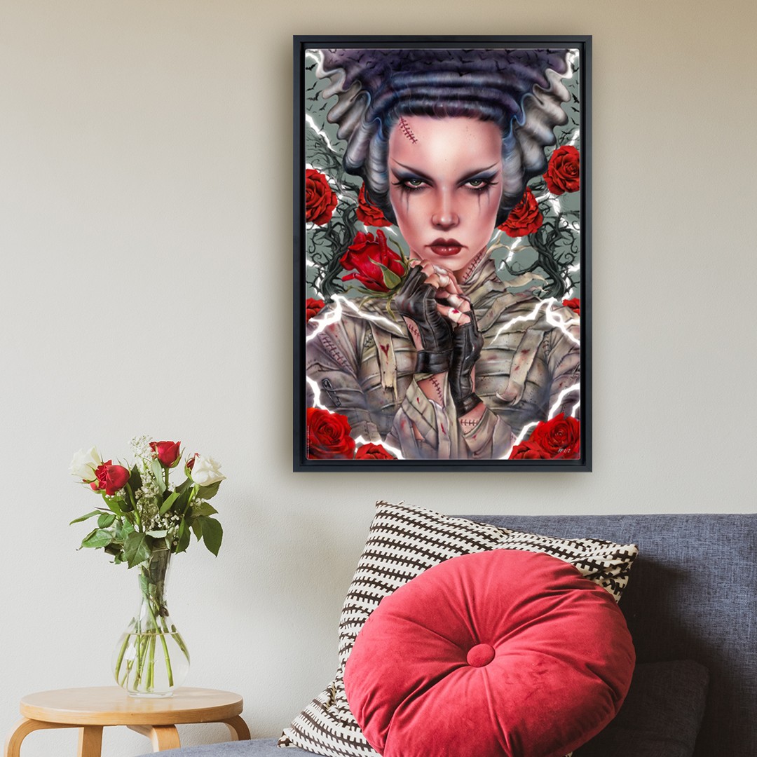 Universal Monsters Bride Afterlife Art Print  Exclusive Edition View 1