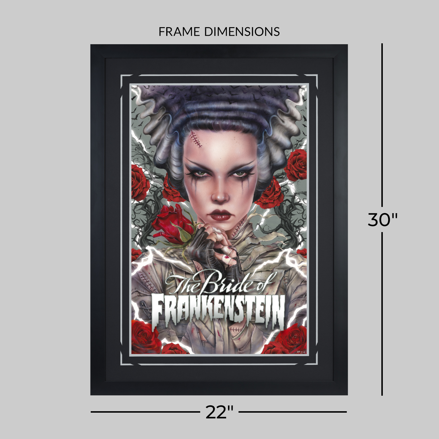 Universal Monsters Bride Afterlife Art Print  Exclusive Edition View 2