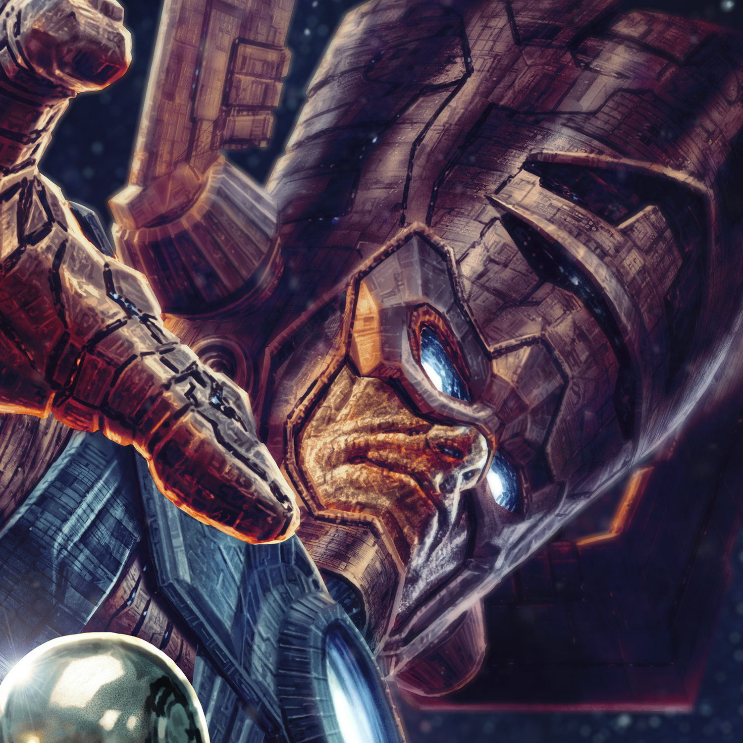 Marvel Galactus and the Silver Surfer Art Print  Exclusive Edition View 4