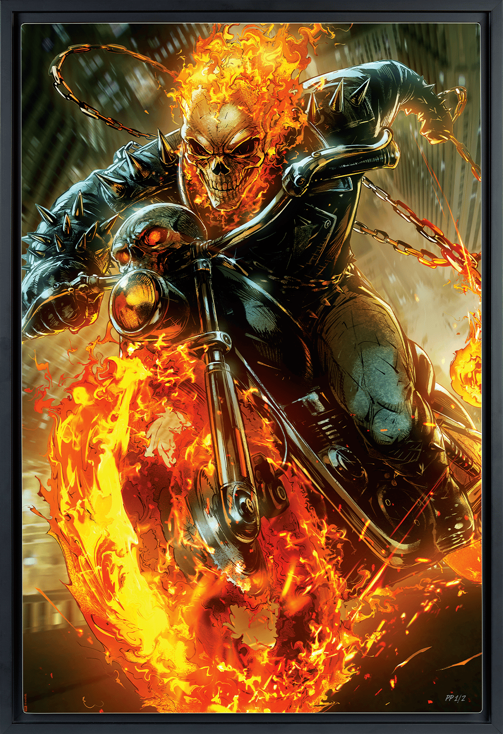 Marvel Cosmic Ghost Rider Art Print  Exclusive Edition View 5