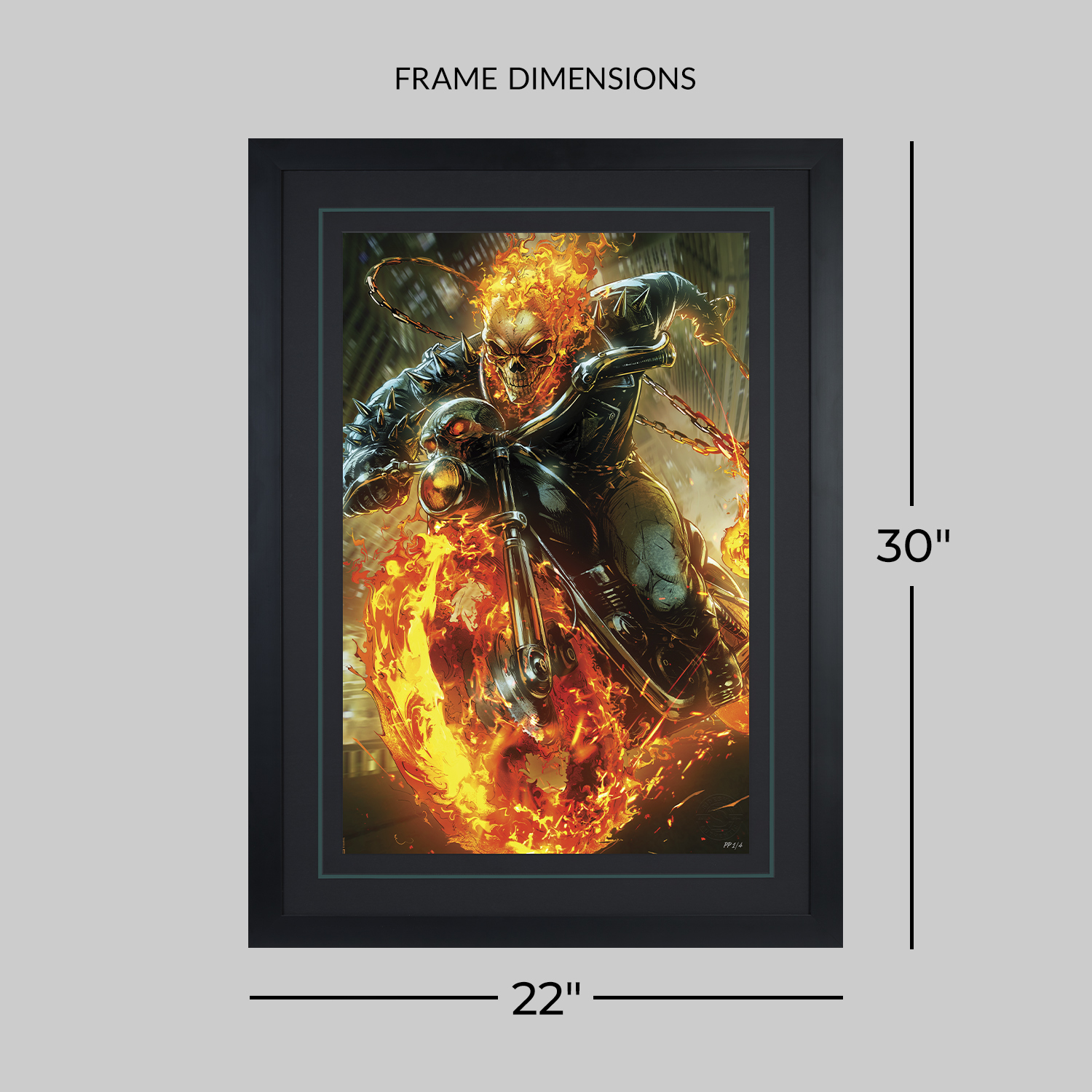Marvel Cosmic Ghost Rider Art Print  Exclusive Edition View 2