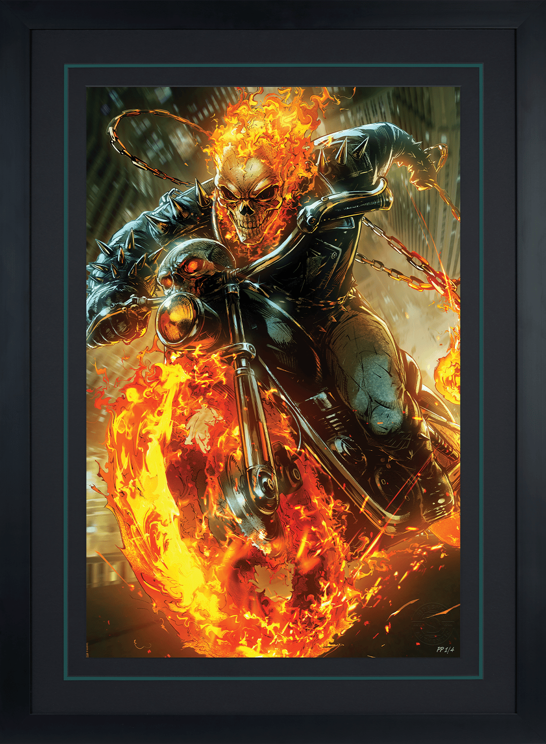 Marvel Cosmic Ghost Rider Art Print  Exclusive Edition View 6