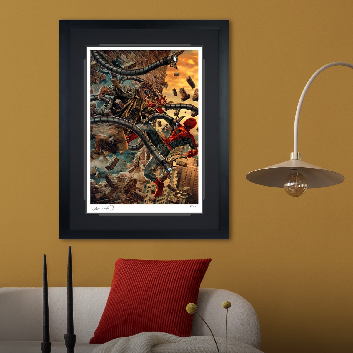 Marvel The Amazing Spider-Man vs Doc Ock Art Print  Exclusive Edition View 1
