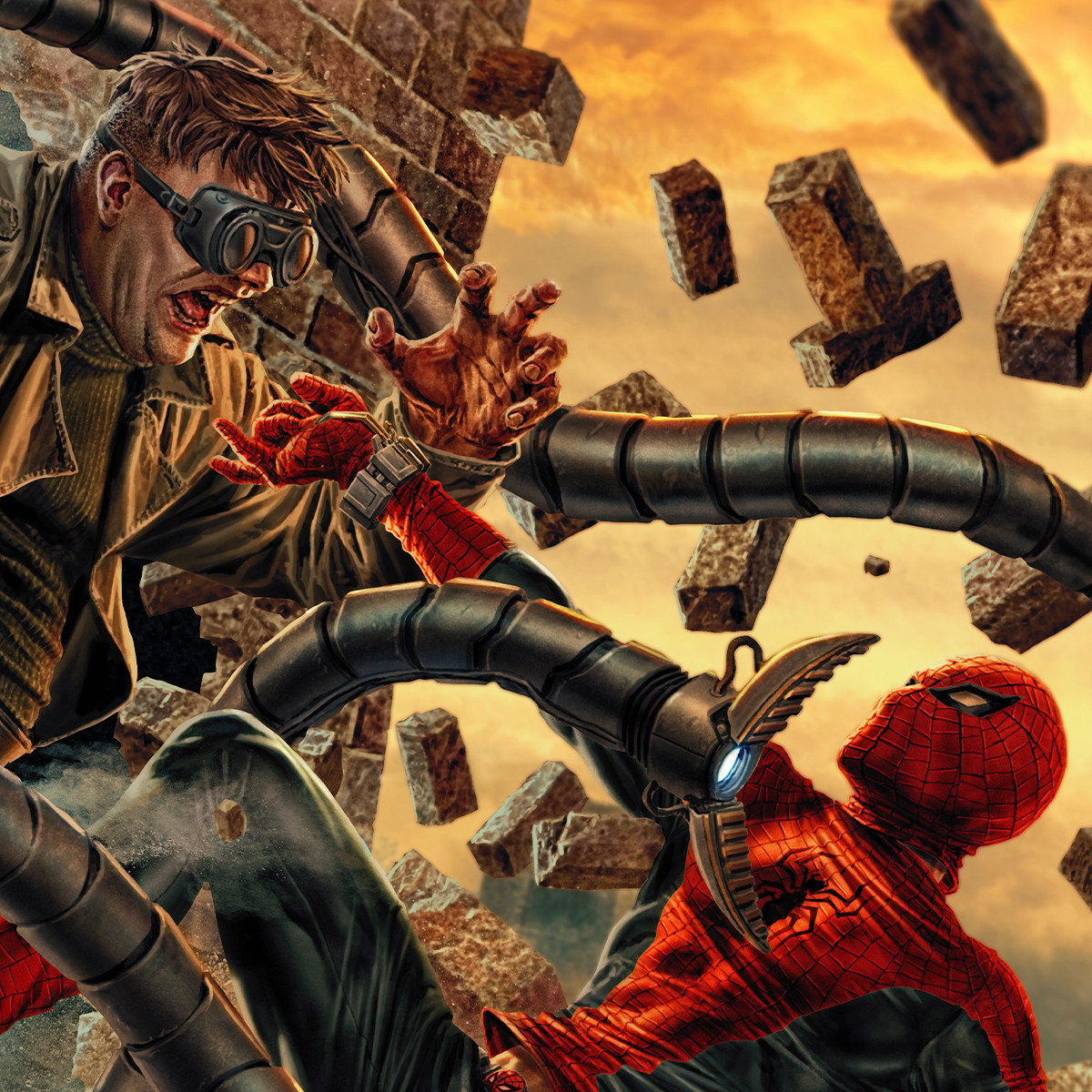 Marvel The Amazing Spider-Man vs Doc Ock Art Print  Exclusive Edition View 3