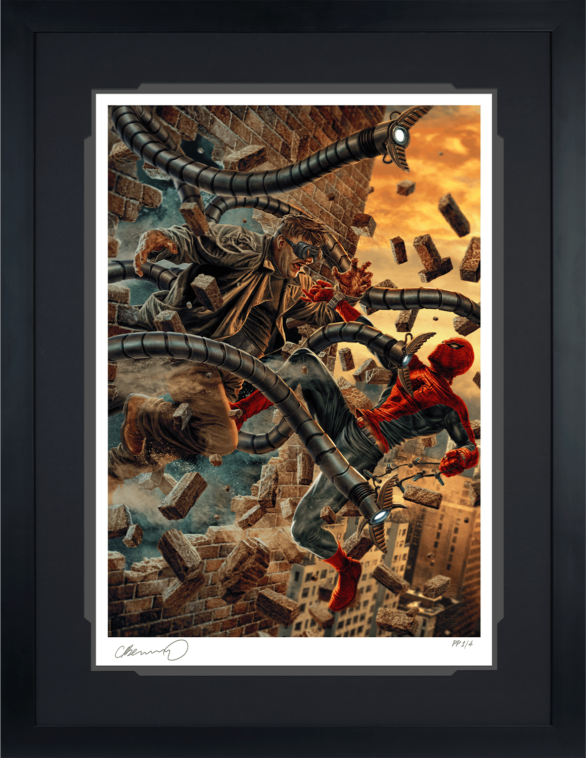 Marvel The Amazing Spider-Man vs Doc Ock Art Print  Exclusive Edition View 6