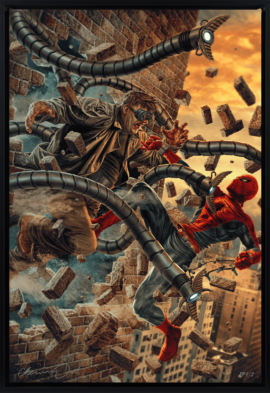 Marvel The Amazing Spider-Man vs Doc Ock Art Print  Exclusive Edition View 6