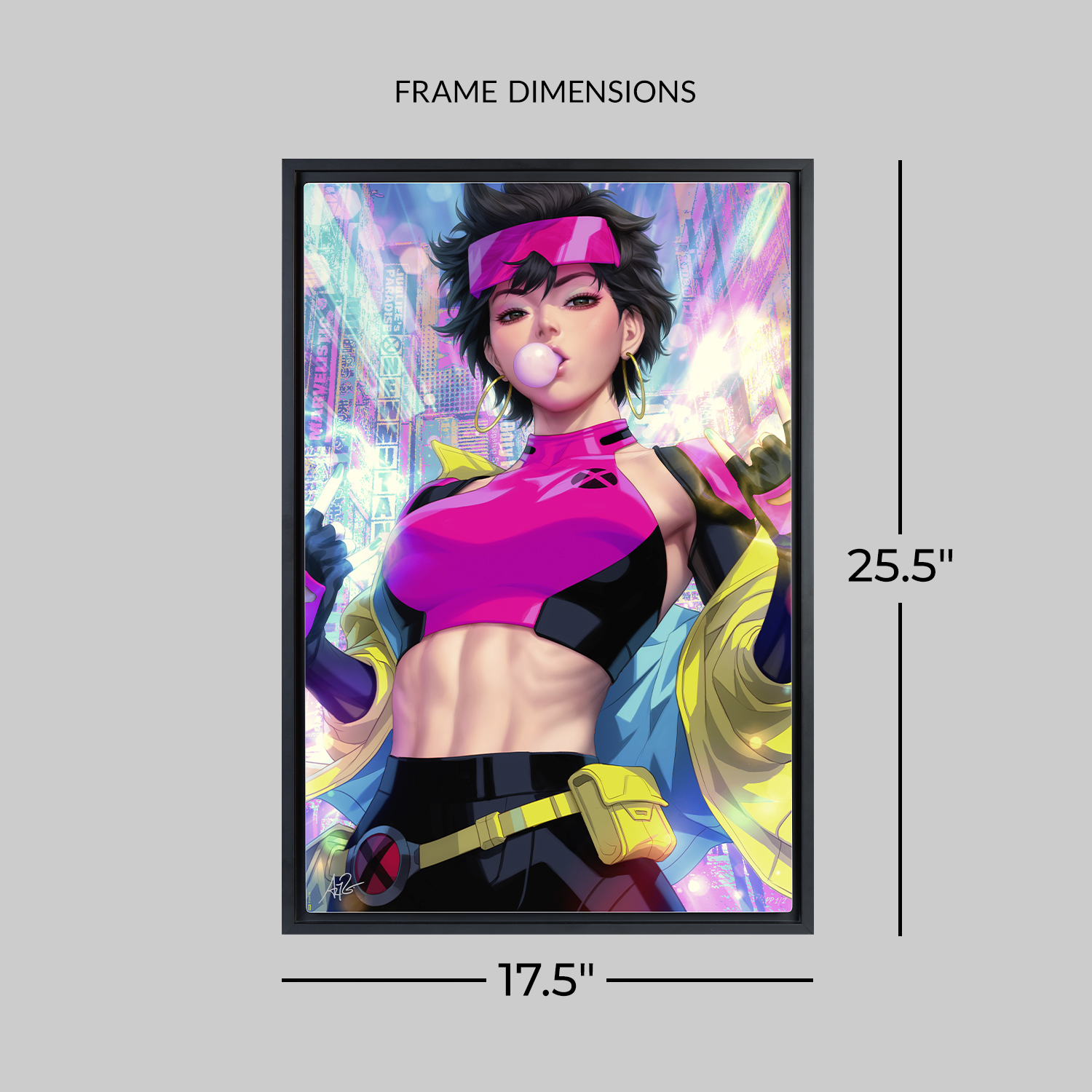 Marvel Jubilee Art Print  Exclusive Edition View 2