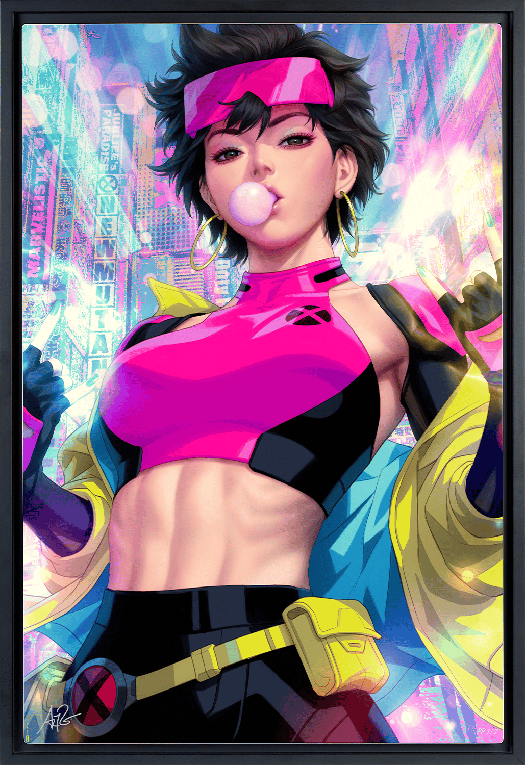 Marvel Jubilee Art Print  Exclusive Edition View 5