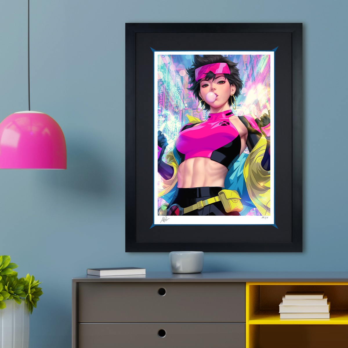 Marvel Jubilee Art Print  Exclusive Edition View 1