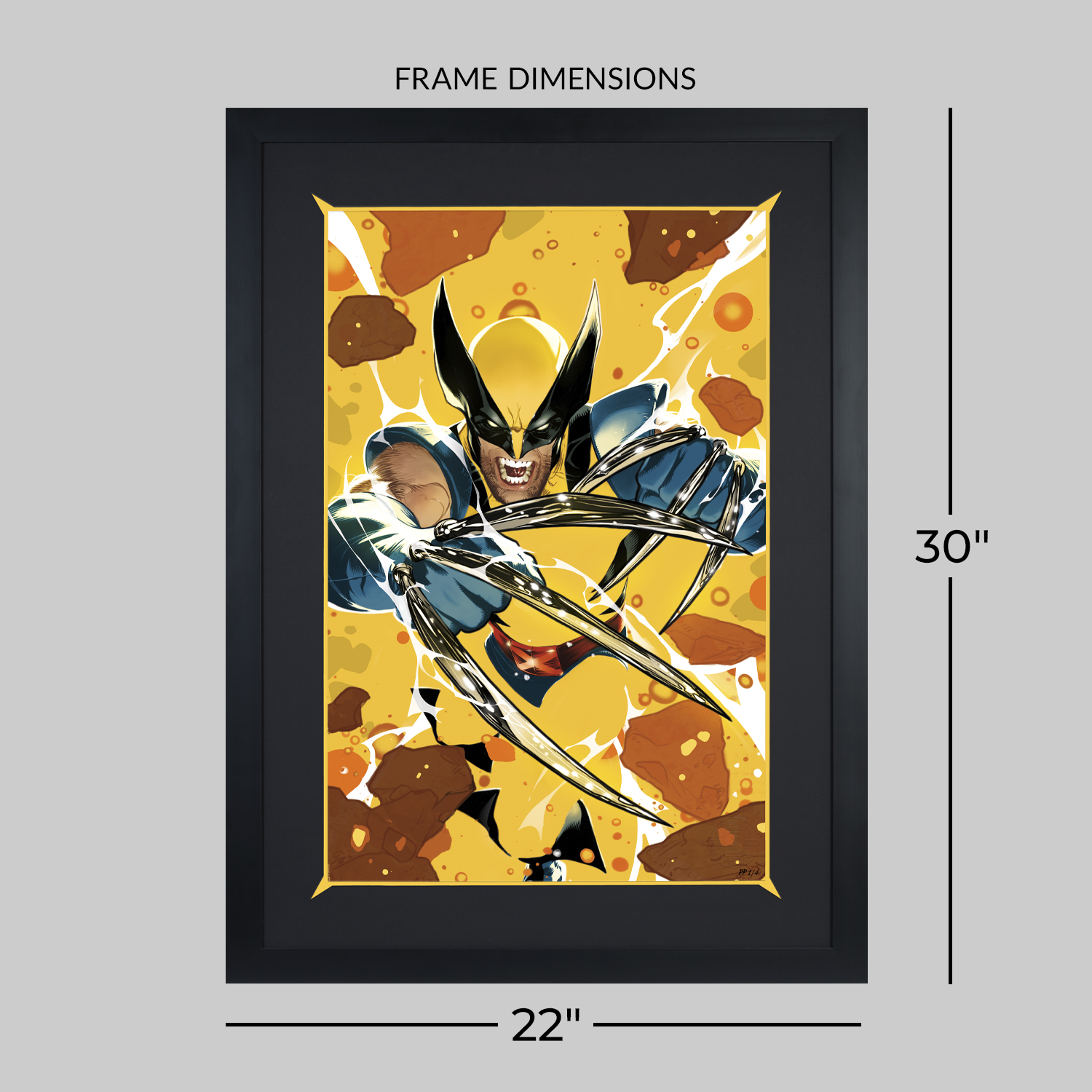 Marvel Wolverine Art Print  Exclusive Edition View 2
