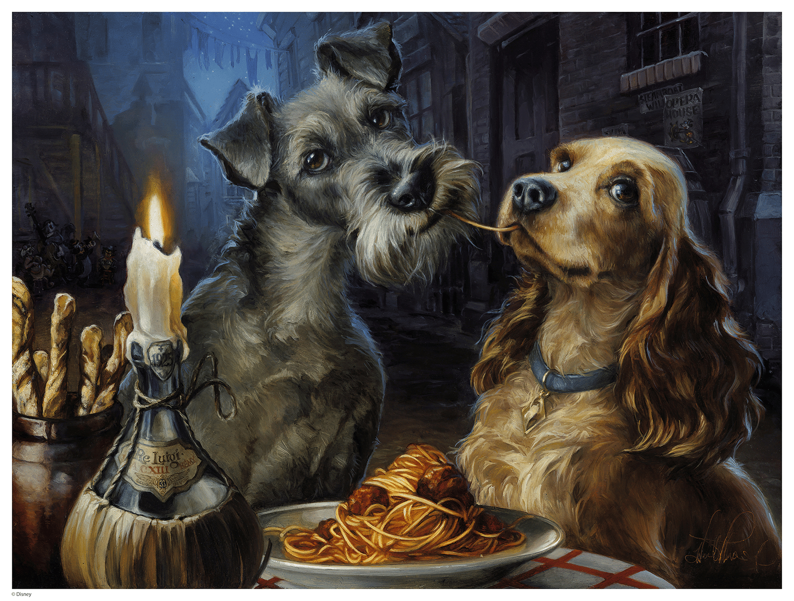 Disney Belle Notte Art Print  View 5