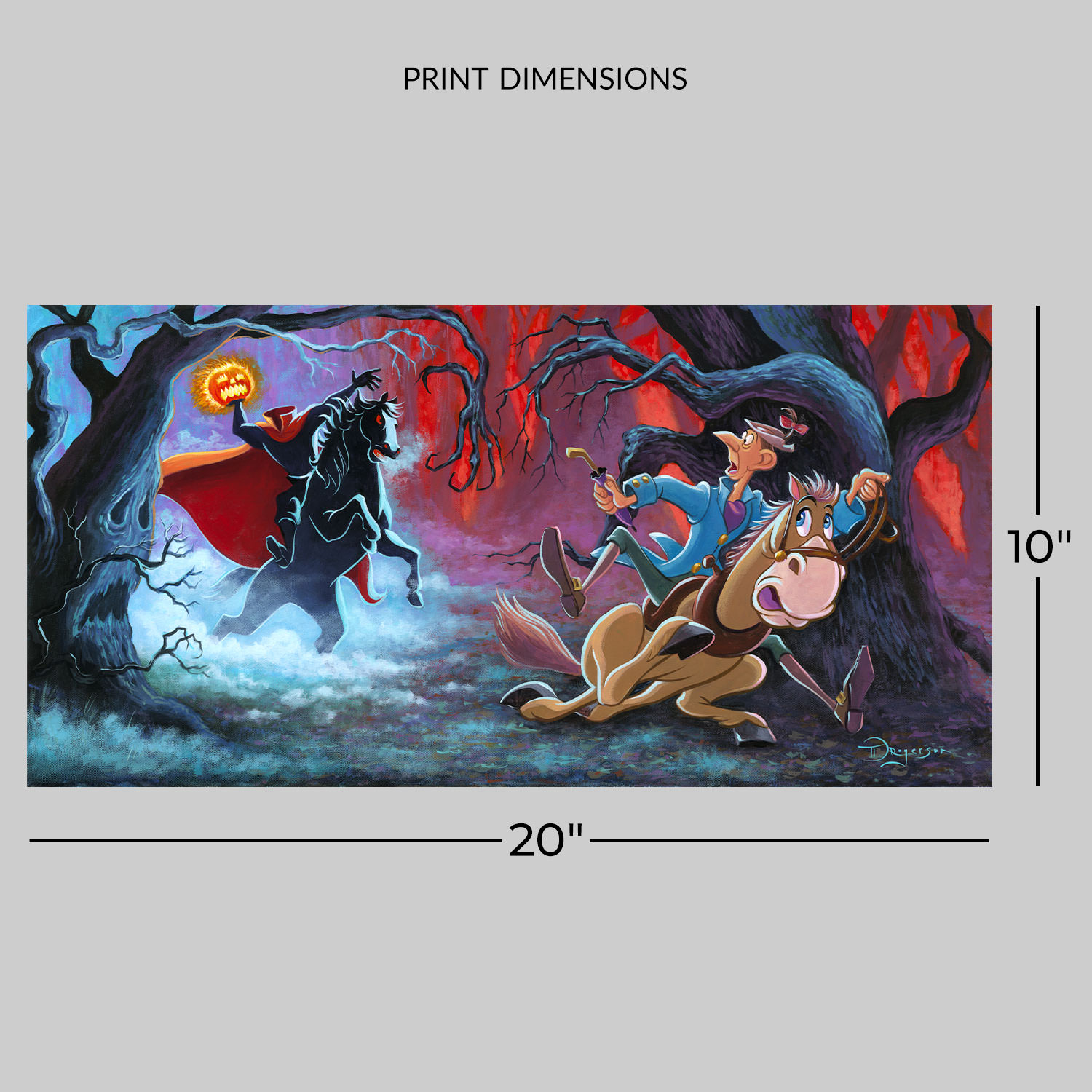Disney The Witching Hour Art Print  View 2