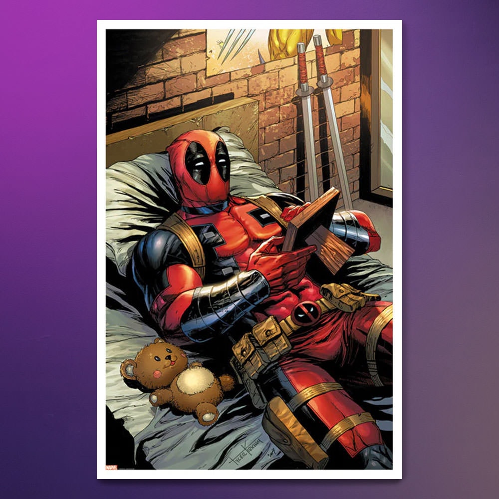 Marvel Deadpool & Wolverine: WWIII #1 Kirkham Virgin Variant Art Print  View 1