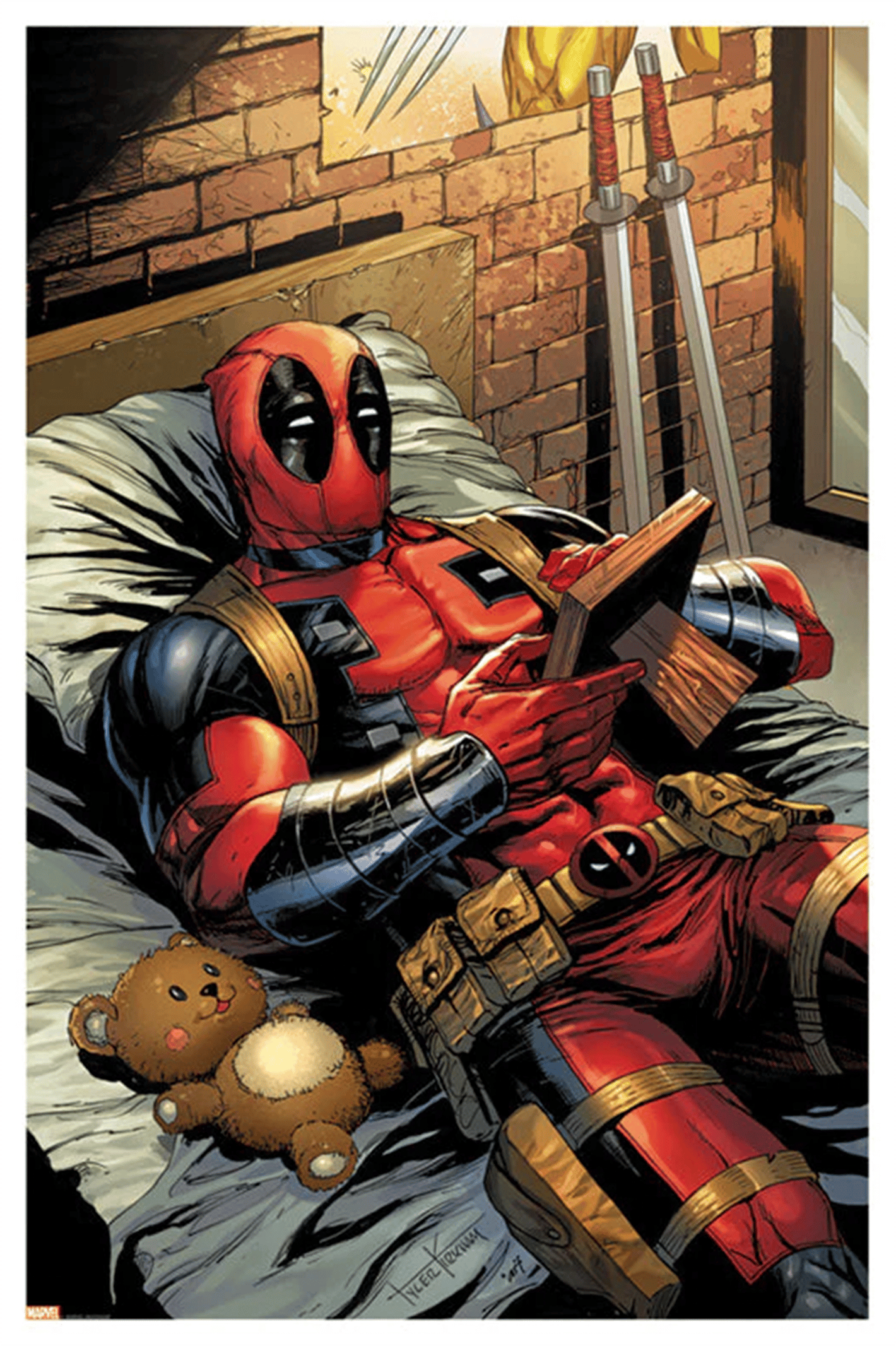 Marvel Deadpool & Wolverine: WWIII #1 Kirkham Virgin Variant Art Print  View 3