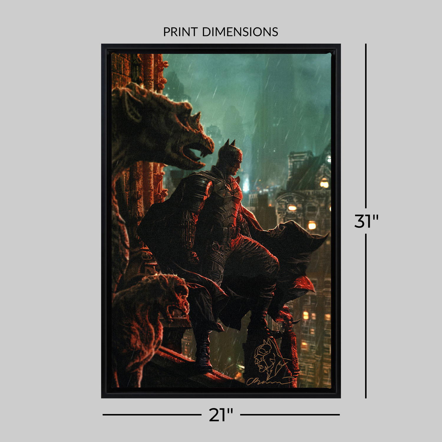 DC Comics The Batman Art Print  View 2