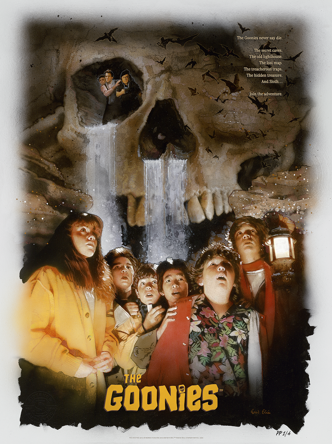 The Goonies: 40th Anniversary Movie Poster by Eric Elia | Sideshow